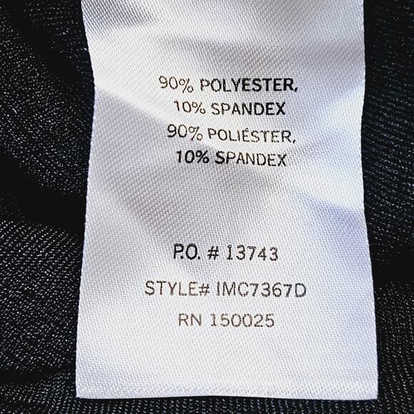 Juniper Blu Y2K Black Mini Dress Size S Spaghetti Strap Keyhole Party Club - Picture 7 of 8